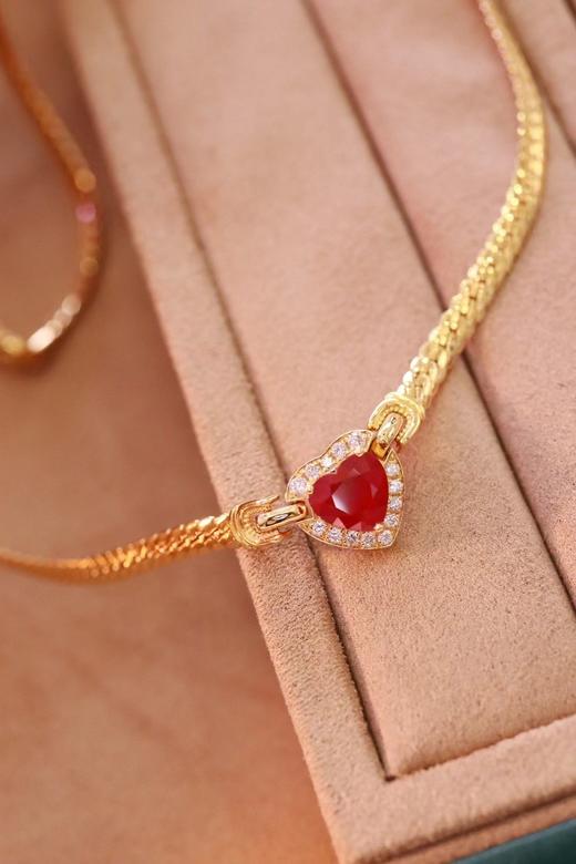 1.46ct 红宝石项链 商品图1