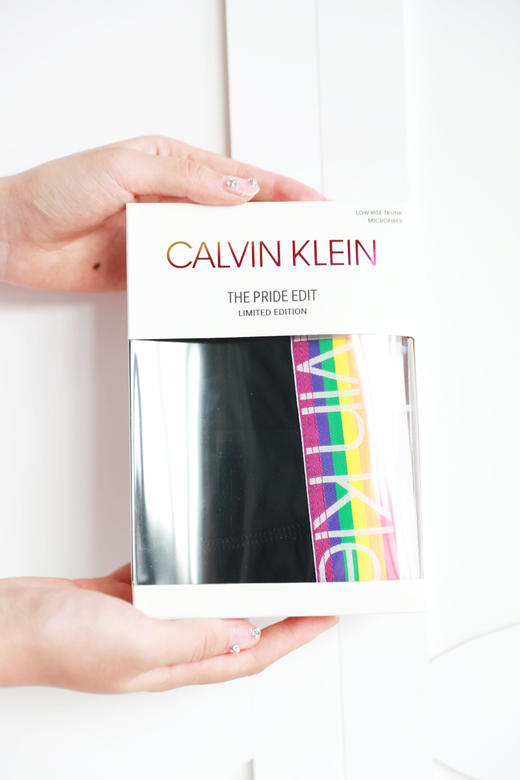 原盒出口！氛围性感小内内。一盒含2条の字母提花平角内裤A082358 商品图3