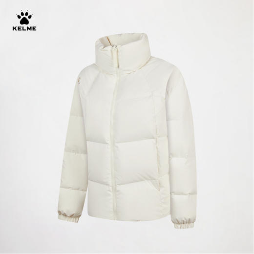 卡尔美旷野之幕系列女士冬季新款短款立领羽绒服 商品图2