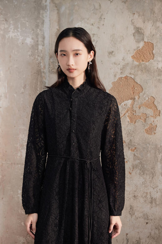 漆黑色~连衣裙HJ3S60 商品图2