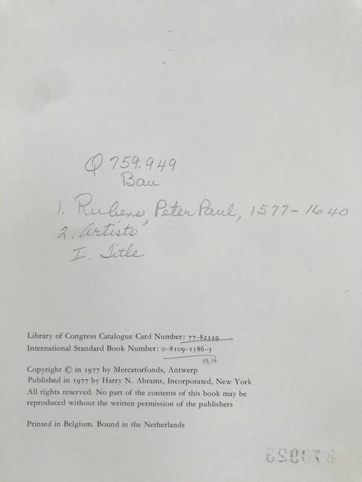 鲁本斯画集 278幅插图（96幅彩色） 精装大16开 商品图4