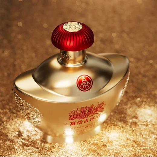 【五粮液总厂出品】富贵吉祥·金元宝 浓香型白酒 500ml/瓶 礼盒装 商品图6