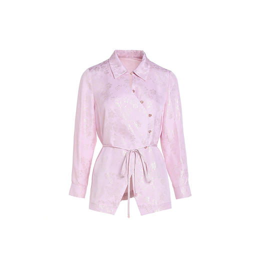 乔万尼新款衬衫新中式提花国风小众设计感EM3C319 商品图4