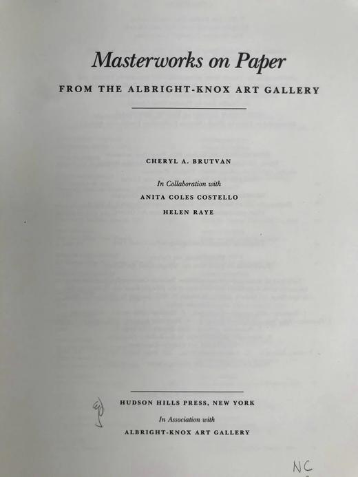 奥尔布赖特-诺克斯美术馆藏画图集 75幅彩色4幅黑白插图 精装大16开 商品图3