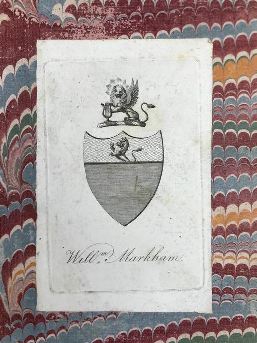 1757年 英国伍尔维奇皇家军事学院 约翰·穆勒《炮兵论著：火药与火器理论》 配多幅可展开原品版画插图 全真皮精装大32开 商品图2