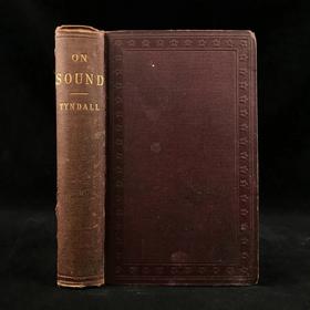 1883年 声学读本 200余幅插图 漆布精装32开