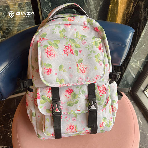 银座印花双肩休闲背包学生书包B20056系列 商品图14