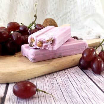 中街冰点  香芋提子口味雪糕 72g*8支实惠装 冰淇淋冰激凌 家庭装 商品图2