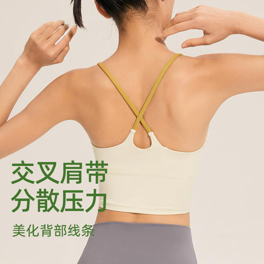 训练防震聚拢专业文胸防下垂吊带运动内衣瑜伽背心女 商品图1
