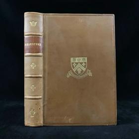 工坊特装本！1901年 莎士比亚作品集 全真皮精装18开