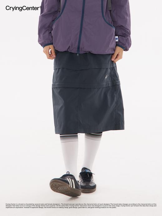 CryingCenter 三色拼接可拆卸工装裙 哭喊中心 商品图1