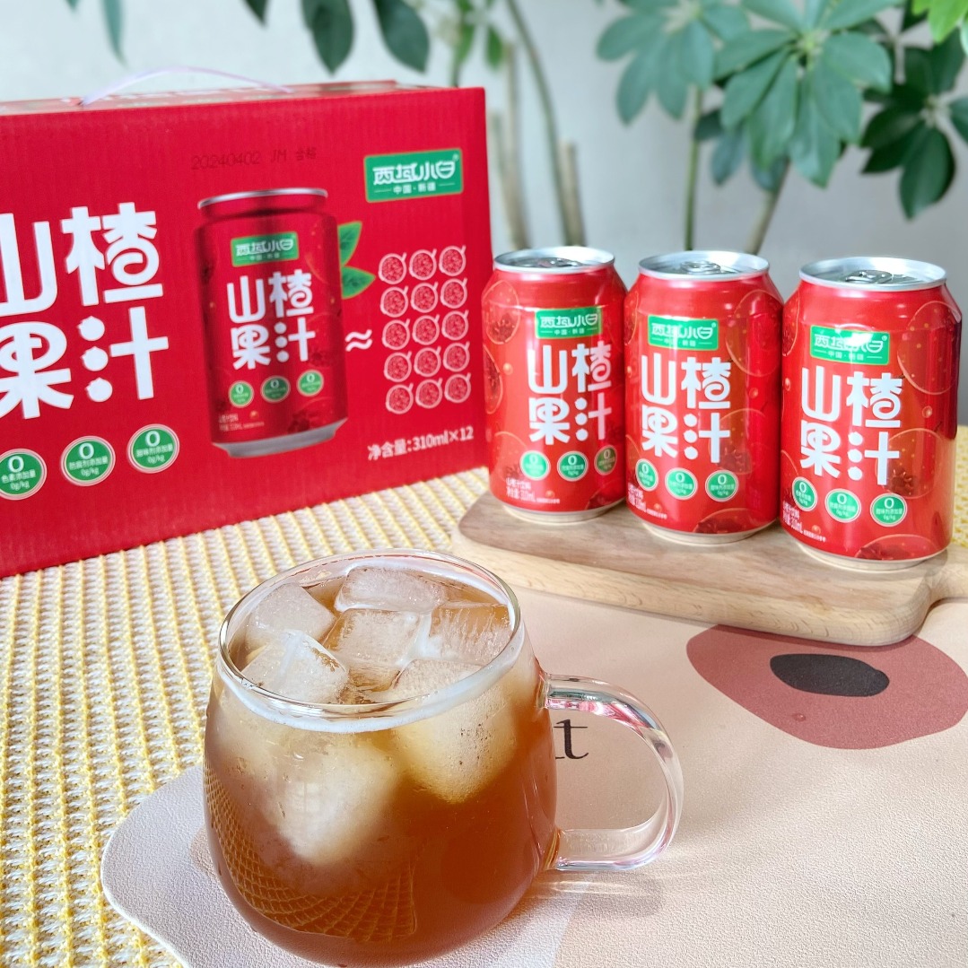 西域小白山楂汁果汁饮料310ml/罐