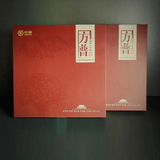 中粮-中茶 云南官方2020年普洱茶云南熟茶方普迷你小方砖486g /云南干仓直发 商品图3