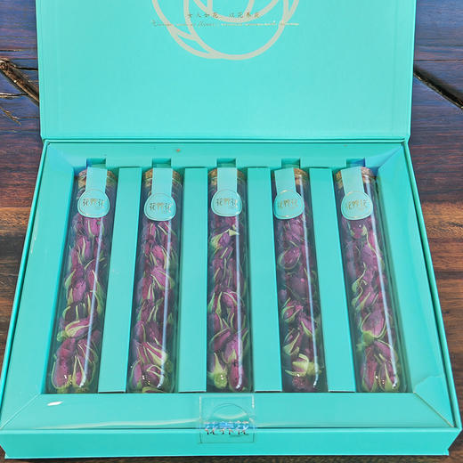 花养花冻干玫瑰花蕾50g礼盒装5小罐装送礼自用 商品图2