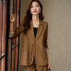 雀说新中式国风西装新款职业装气质女神范休闲西服外套AL 商品缩略图1