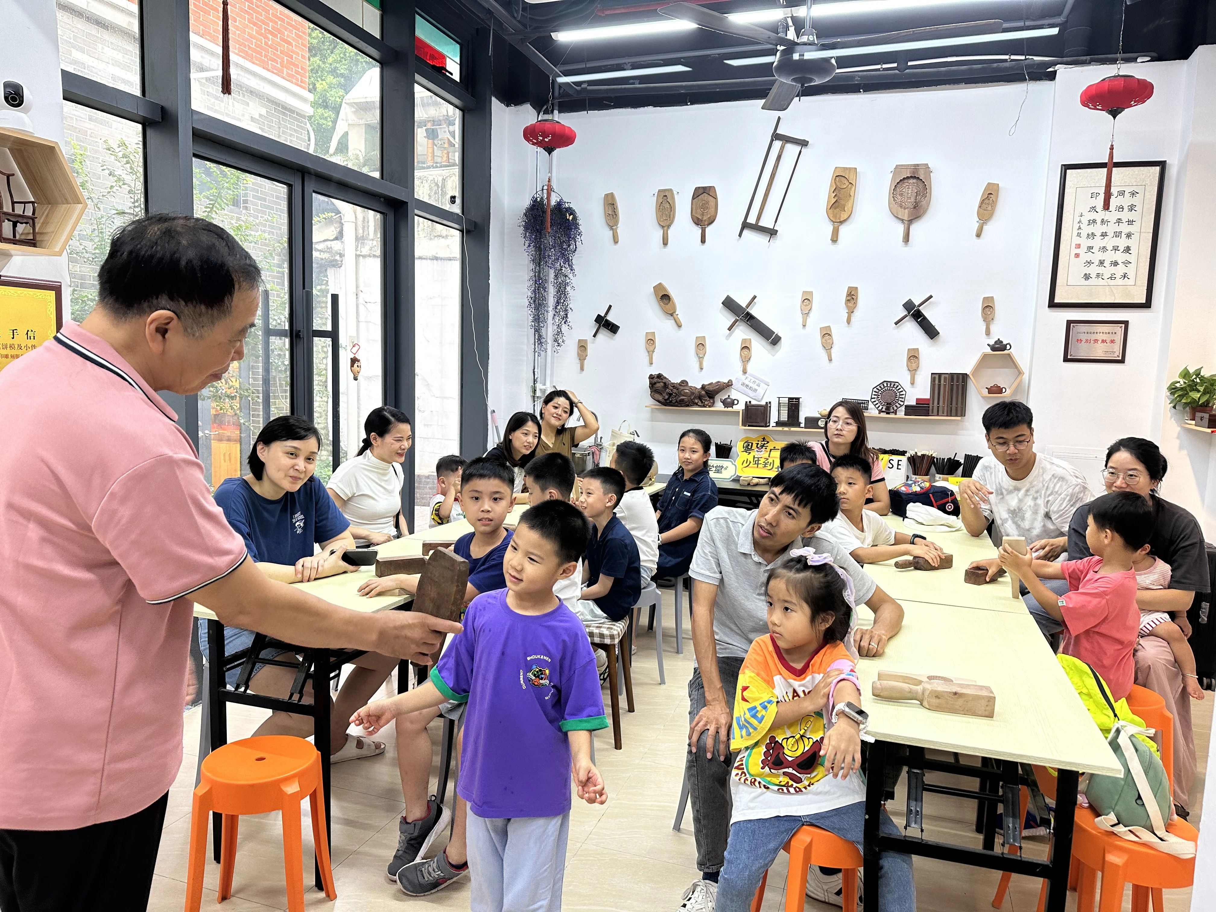 永庆坊非遗饼印体验亲子半日营