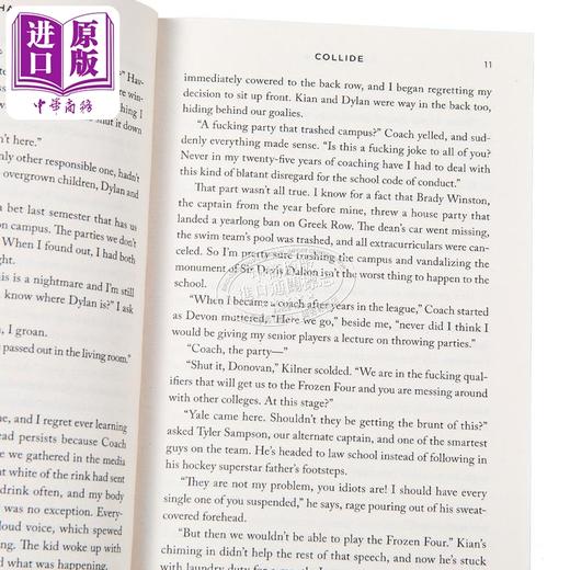 【中商原版】碰撞 Collide 英文原版 Bal Khabra 现代小说 国际流行小说 爱情小说 商品图2