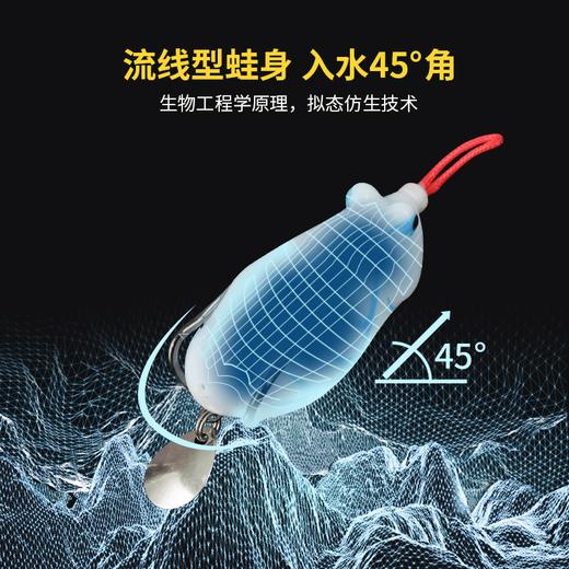 佳钓尼雷蛙路亚假饵通杀仿生青蛙路亚饵远投淡水黑鱼乌鳢打黑鱼饵 商品图1