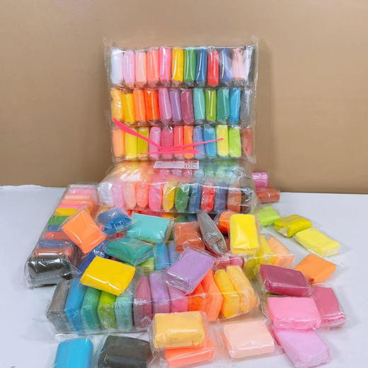 福利品儿童手工108袋超轻粘土，36色种颜色，独立包装，无异味，不稀不粘手！ 商品图2