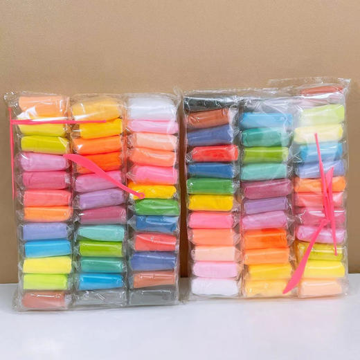 福利品儿童手工108袋超轻粘土，36色种颜色，独立包装，无异味，不稀不粘手！ 商品图1