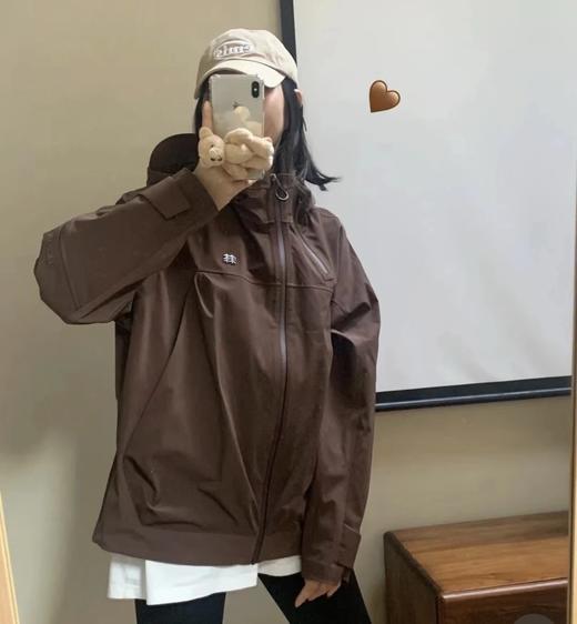 售完无补  刘诗诗款冲锋衣  KL男女同款户外外套 OBLI-K系列 商品图2