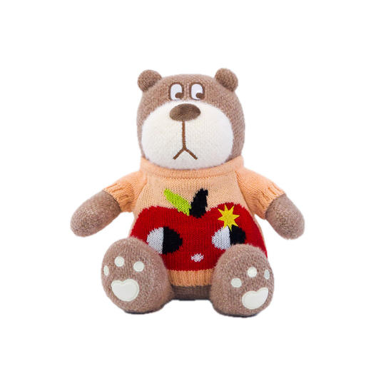 小熊汉斯 惊奇苹果熊+配件毛衣 商品图1