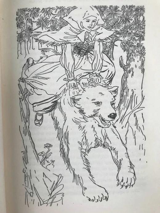 1957年 东边太阳西边月：挪威民间故事集 数十幅插图 精装32开 商品图7