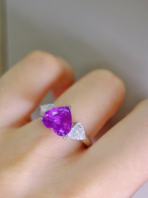 3.02ct 蓝宝石戒指 商品图6