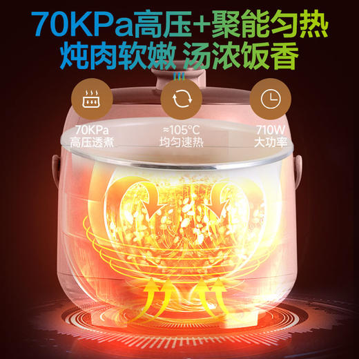 SCP201R 电压力锅/彩盒（单包） 商品图3