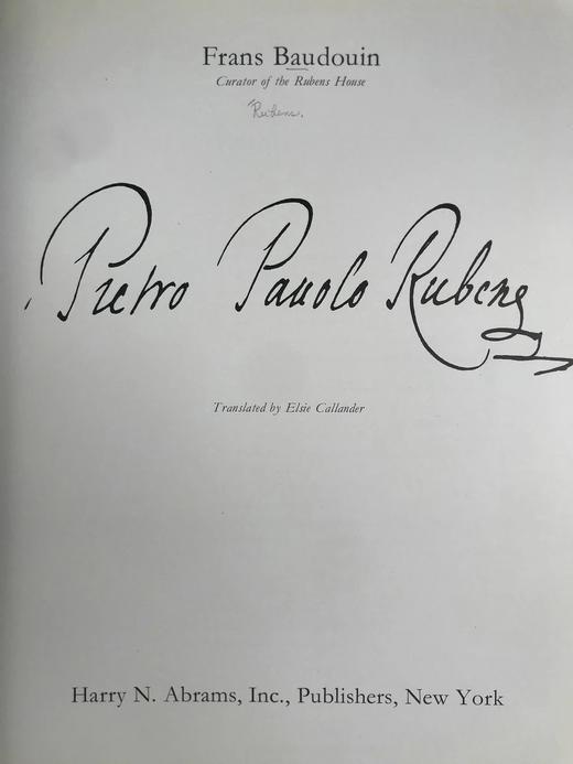 鲁本斯画集 278幅插图（96幅彩色） 精装大16开 商品图3