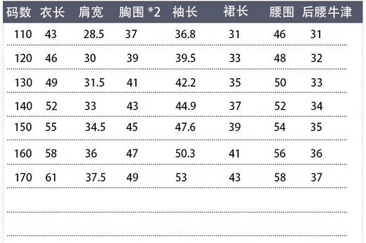 点此购买 110-170女童春秋季朱迪学院小兔子警官学院风系列套裙 xb 294997 商品图12