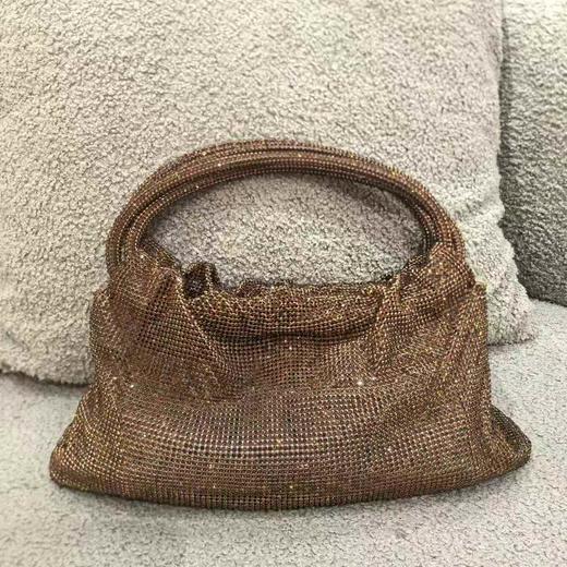 Jonathan Simkhai - Ellerie Crystal Mini Bag - Chocolate - 女装 - 包包 - 巧克力 商品图0