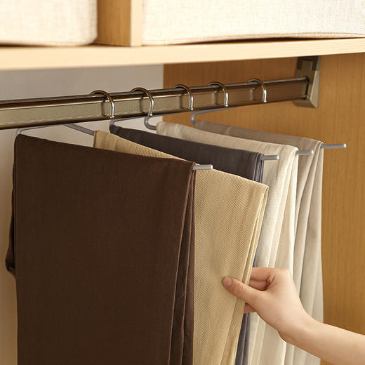 【灰白色3种规格可选】娜家全新鹅型裤架 商品图2