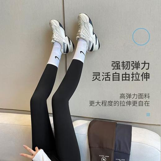 鲨鱼裤 鲨鱼裤女外穿春秋款收腹提臀裤芭比裤瑜伽薄款打底裤瘦腿 商品图2