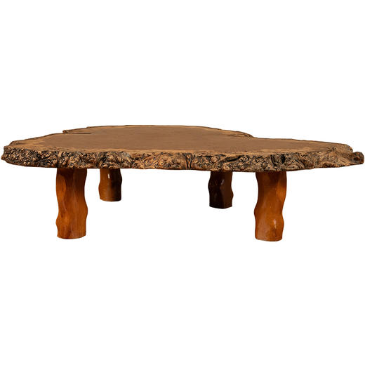 二十世纪 瘿木随形大茶台 商品图5