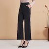EITIE爱特爱秋季新款时尚高腰显瘦通勤干练百搭长裤D2405401 商品缩略图1