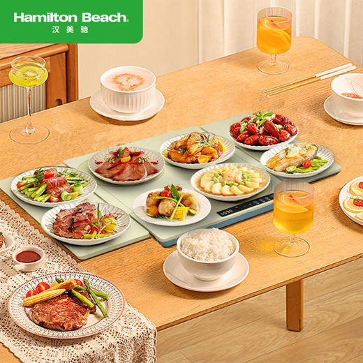 Hamilton Beach汉美驰折叠暖菜板绿色EP04201-GR 商品图0