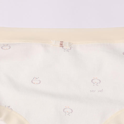 都市丽人内裤宽版包覆平角裤60支丽人棉女士内裤LKT5Q9 商品图5