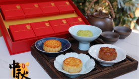 碧月月饼礼盒（豆沙*2、五仁*2、金沙奶黄*2、浓情巧克力*2）