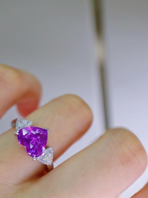 3.02ct 蓝宝石戒指 商品图7