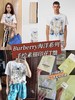 Burberry海洋系列手绘素描印花T恤 商品缩略图0