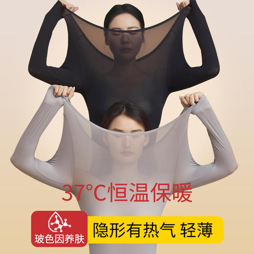 红颜周末小集市#『小天使』能“养肤”的玻色因•水润隐形肌底衣套装,37度恒温自发热 商品图1