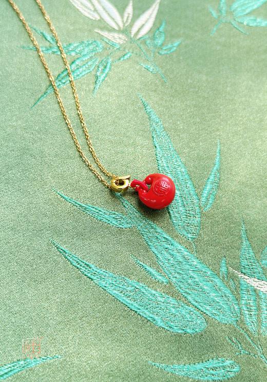 朱砂如意万能扣珍珠/钛钢链套组 商品图5