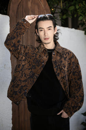 W439372034美拉德复古提花夹克