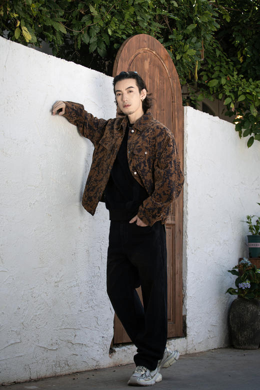 W439372034美拉德复古提花夹克 商品图2