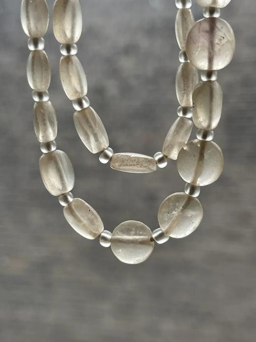 天然水晶高古老扁珠塔式項链，顺丰包邮 商品图9