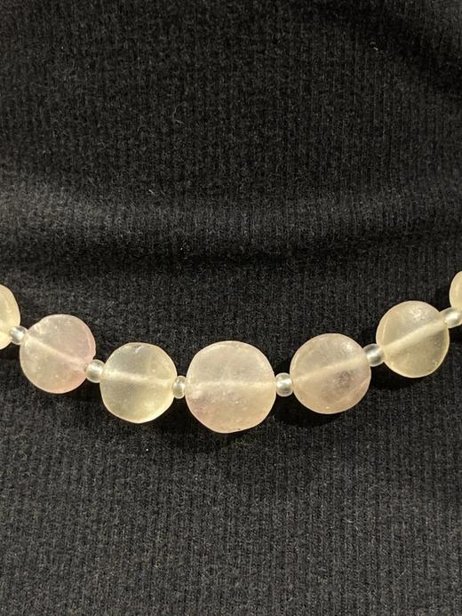 天然水晶高古老扁珠塔式項链，顺丰包邮 商品图13