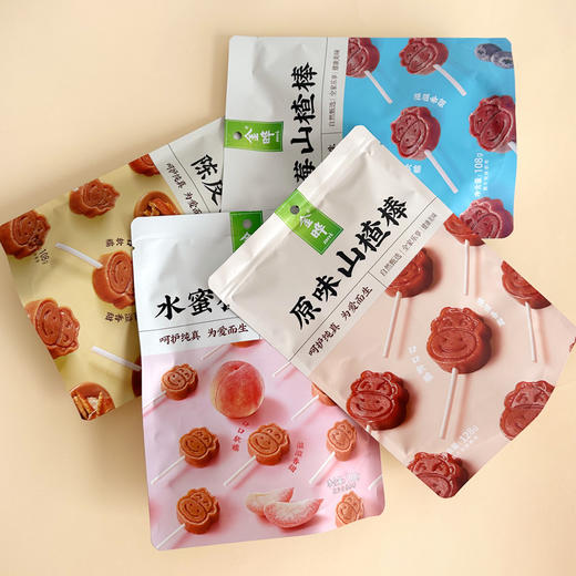 金晔山楂棒棒糖山楂块条糕片独立小包宝宝休闲零食 商品图0