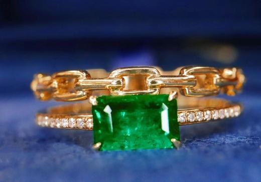 0.65ct 祖母绿戒指 商品图1