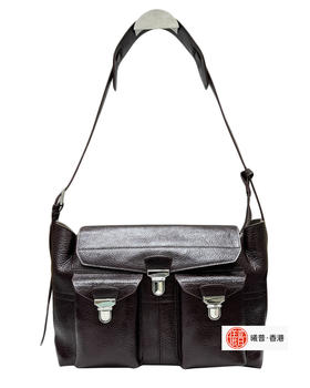 中性款小号邮差包ho013